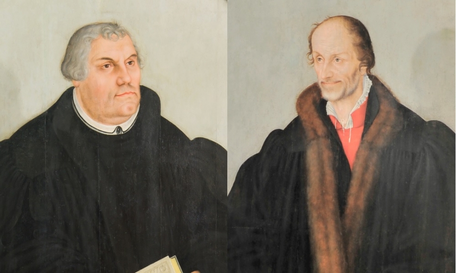 Luther und Melanchthon