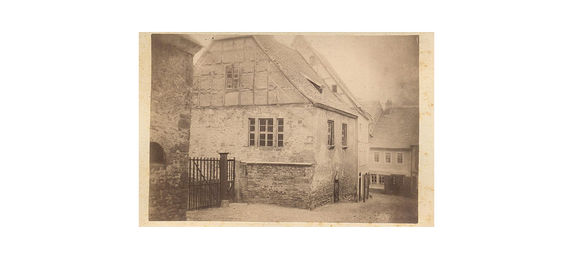Luthers Elternhaus vor 1885