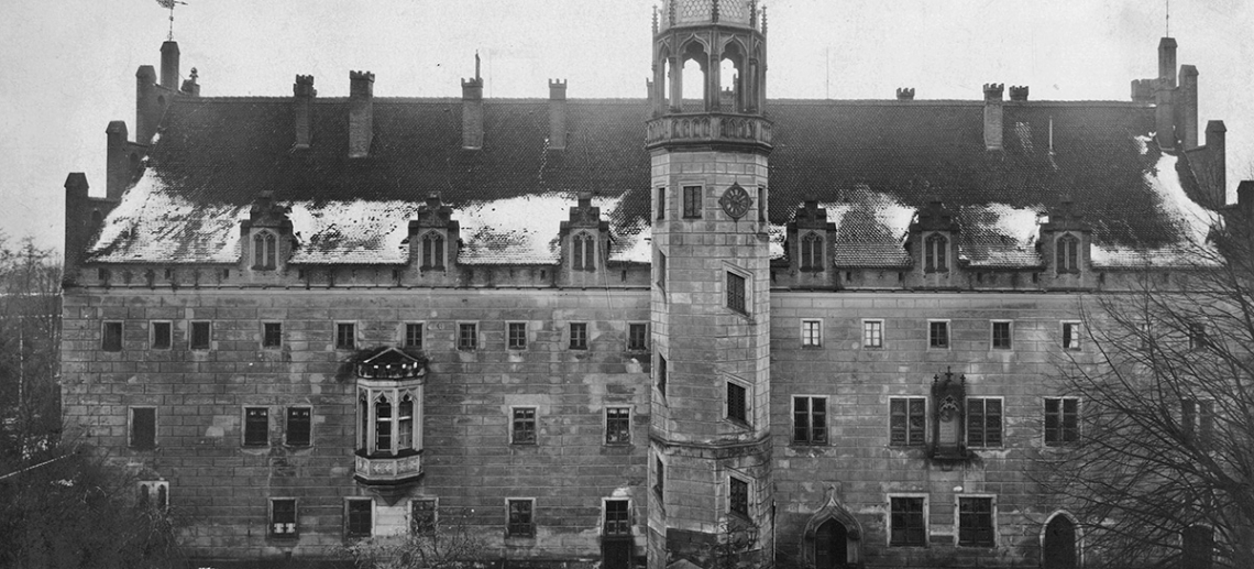 Nordfassade des Lutherhauses, 1917