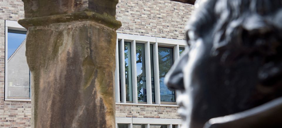 Luther-Statue in Eisleben
