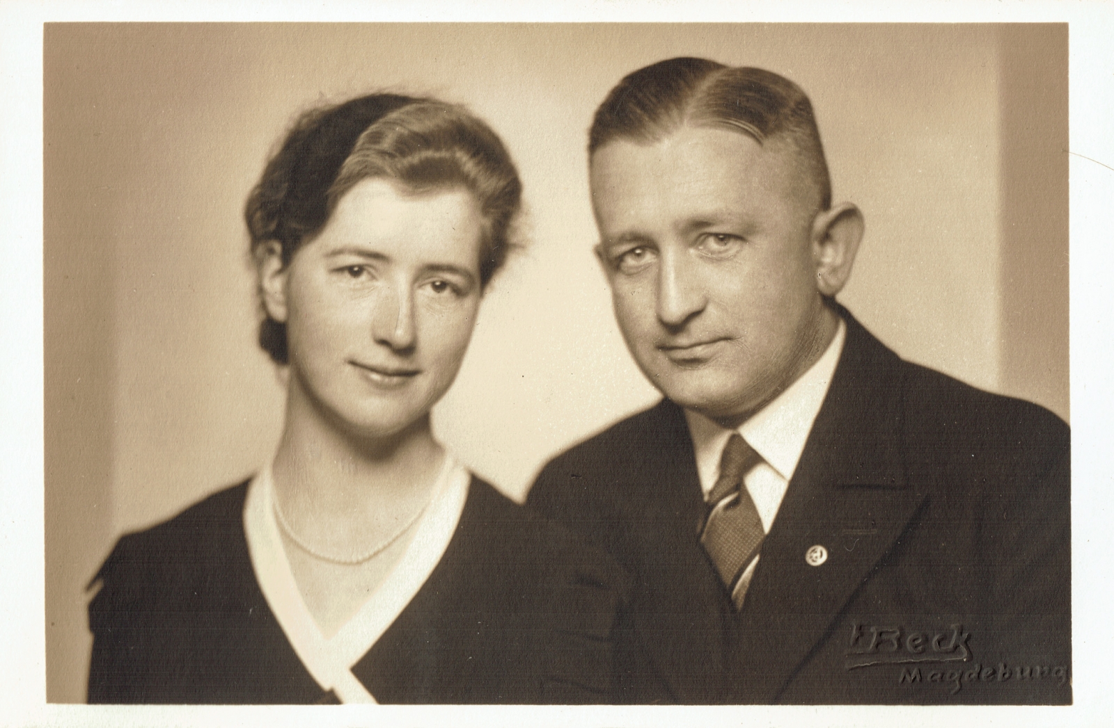 Irmgard Lohmann und Oskar Thulin
