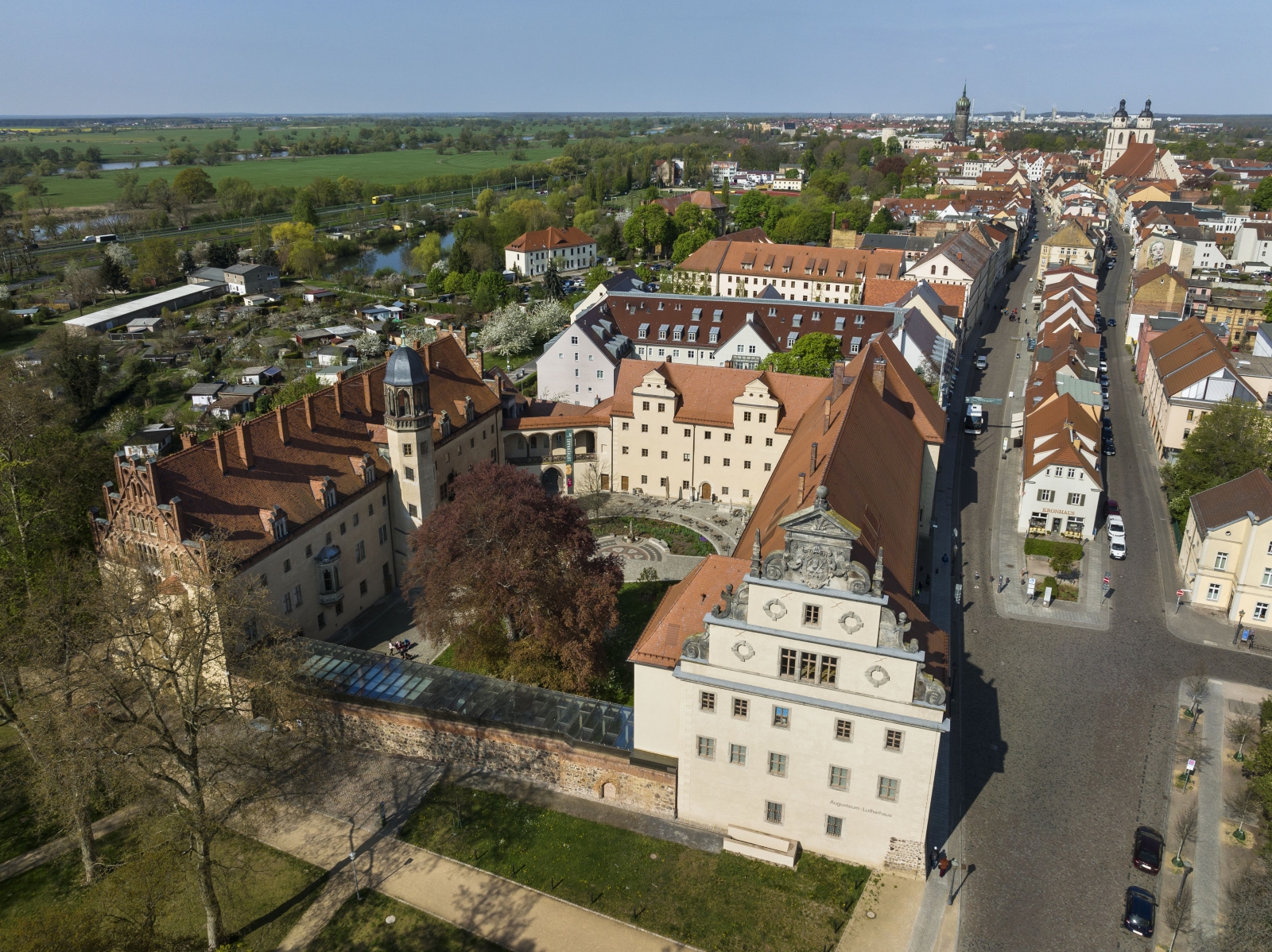 Wittenberg von oben