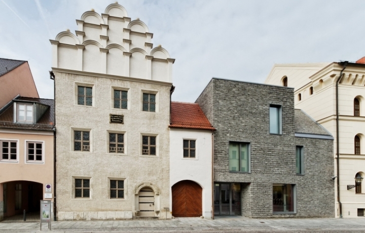 Das Melanchthonhaus von der Straßenansicht.