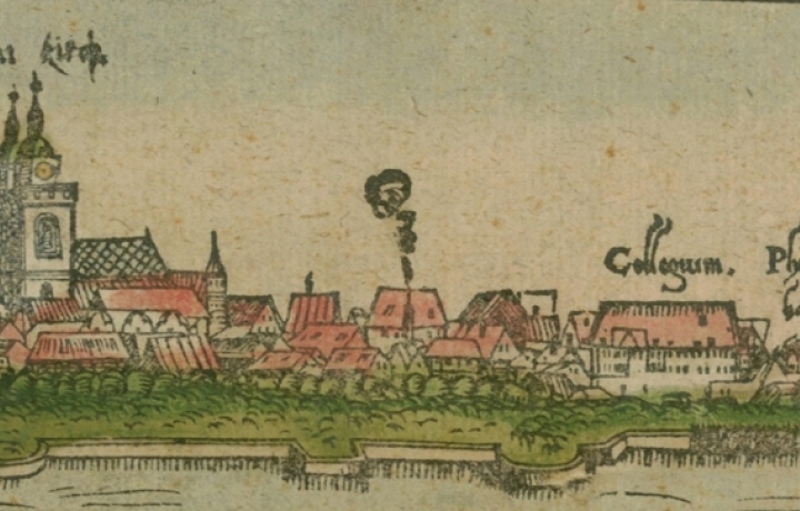 city view wittenberg, 1556