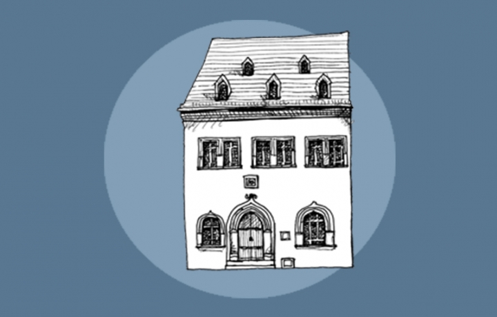 Illustration zu Luthers Sterbehaus